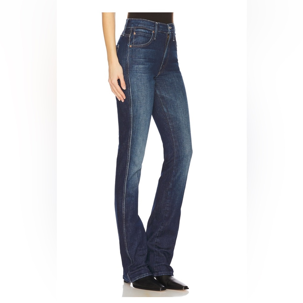 MOTHER Mid Rise Smokin’ Double Heel Jeans Bootcut Sold Out Style 🖤👌